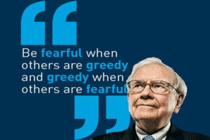 Buffet- Be greedy when others are fearful